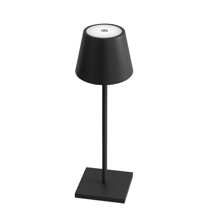 Rechargeable LED Table Lamp Touch Switch 3 Levels, Desk Lights Bar Club Dinner Creative Decorative Ambient Lighting