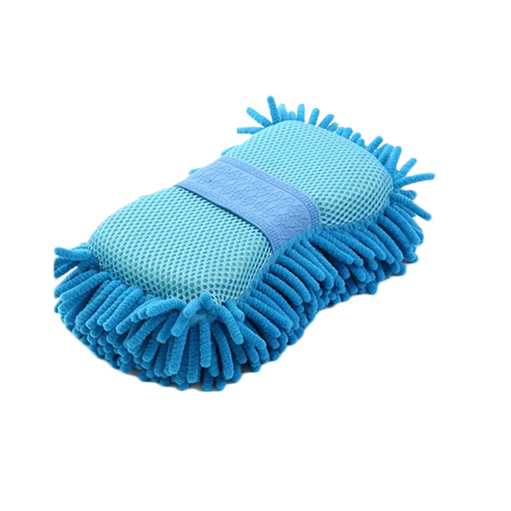Microfiber Chenille Sponge Car wash and house cleaning