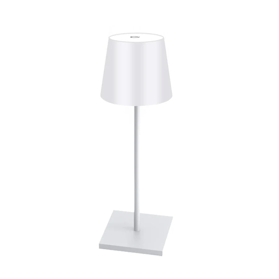 Rechargeable LED Table Lamp Touch Switch 3 Levels, Desk Lights Bar Club Dinner Creative Decorative Ambient Lighting