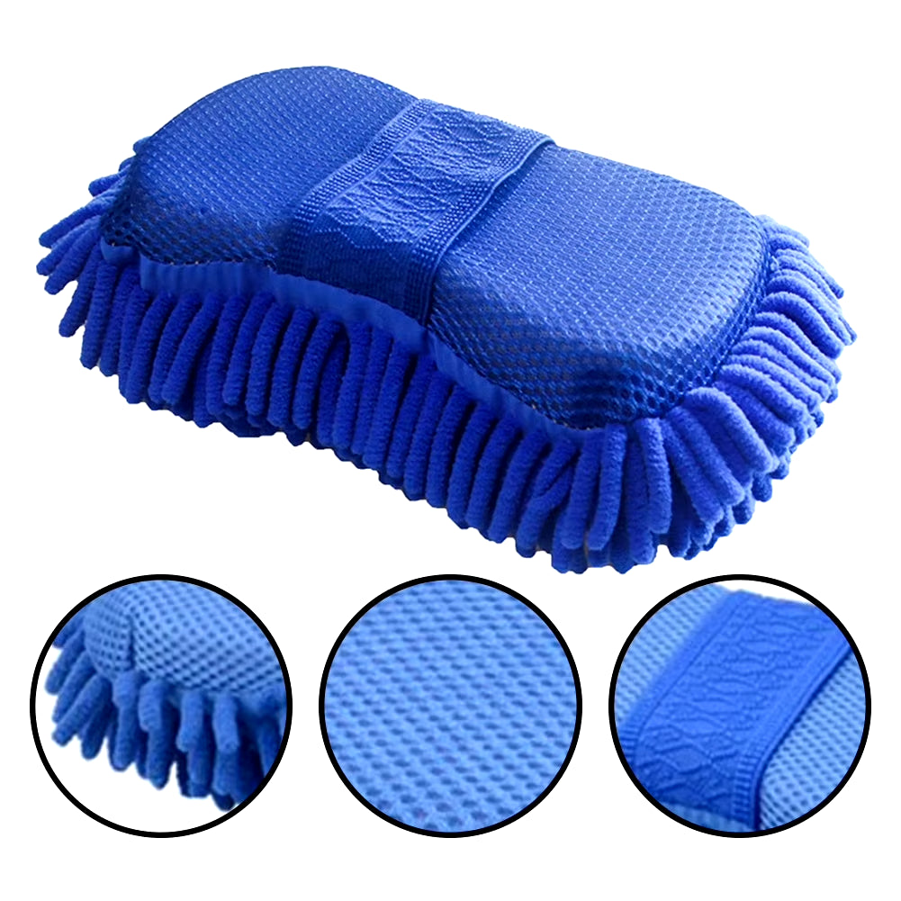 Microfiber Chenille Sponge Car wash and house cleaning